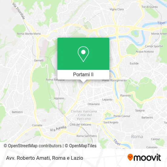 Mappa Avv. Roberto Amati