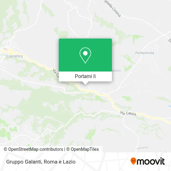 Mappa Gruppo Galanti