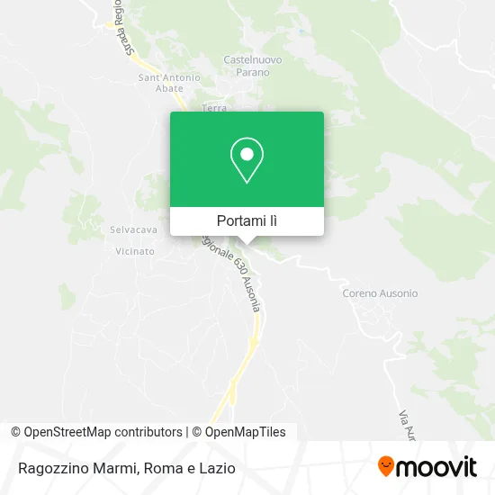 Mappa Ragozzino Marmi