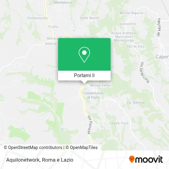 Mappa Aquilonetwork