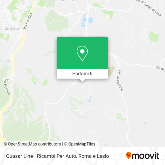 Mappa Quasar Line - Ricambi Per Auto