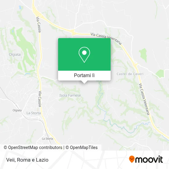 Mappa Veii