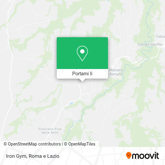Mappa Iron Gym