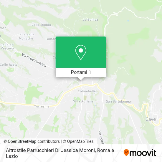 Mappa Altrostile Parrucchieri Di Jessica Moroni