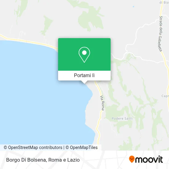 Mappa Borgo Di Bolsena