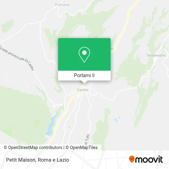 Mappa Petit Maison