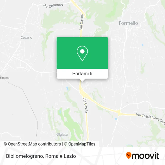 Mappa Bibliomelograno