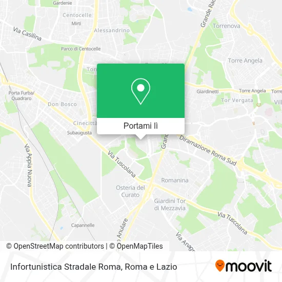 Mappa Infortunistica Stradale Roma