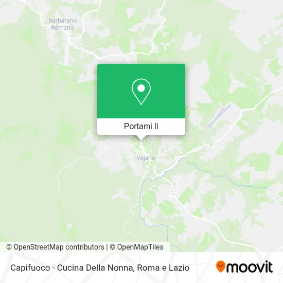 Mappa Capifuoco - Cucina Della Nonna