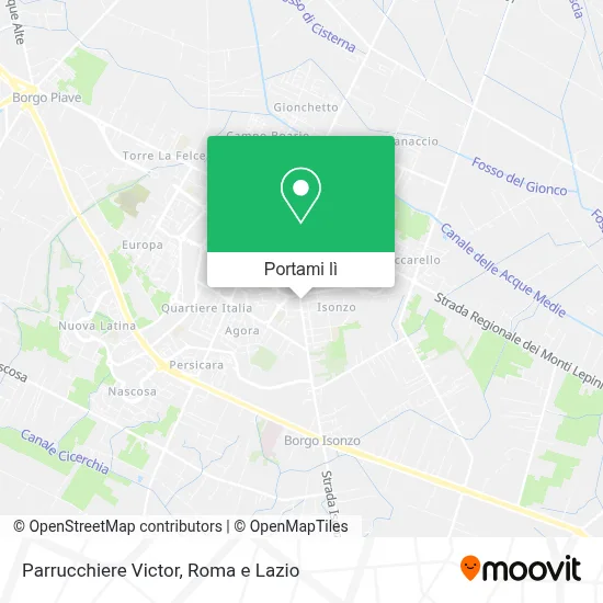 Mappa Parrucchiere Victor