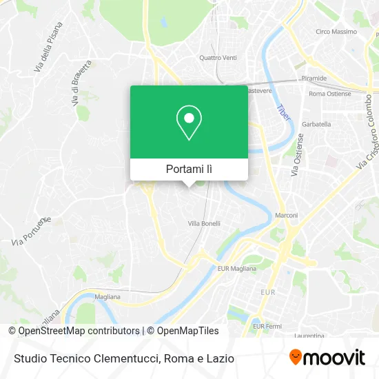 Mappa Studio Tecnico Clementucci