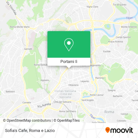 Mappa Sofia's Cafe