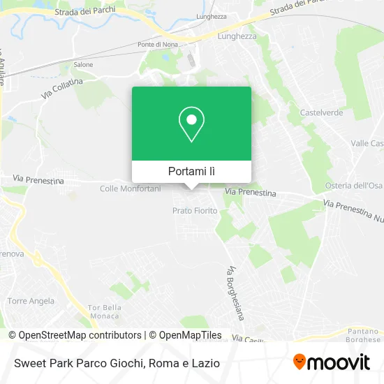 Mappa Sweet Park Parco Giochi