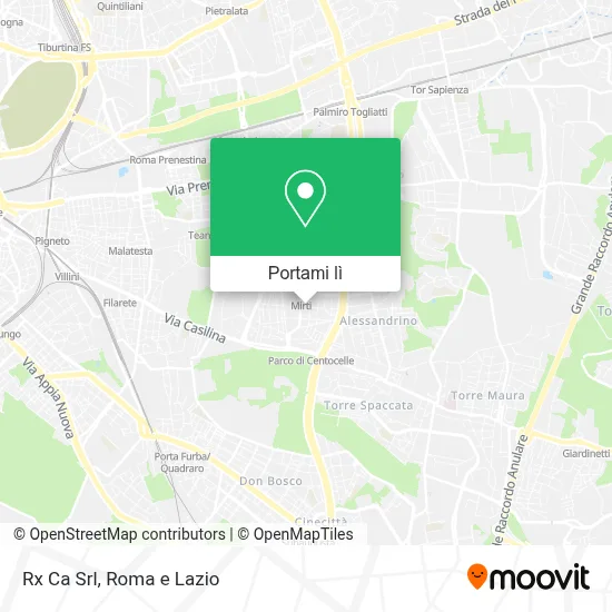 Mappa Rx Ca Srl