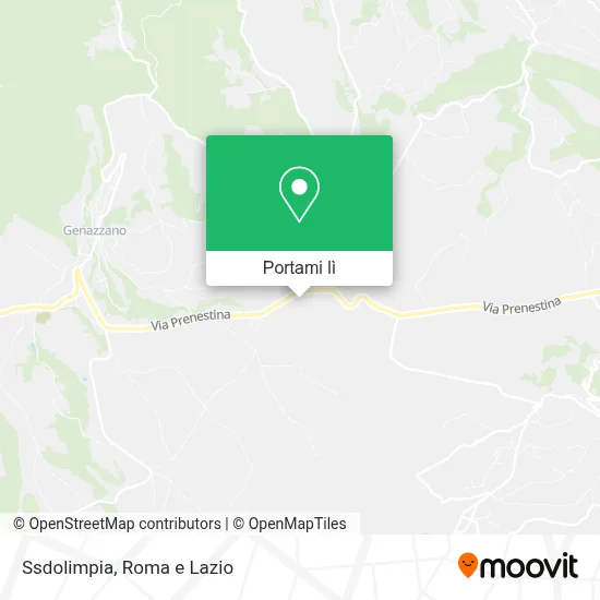 Mappa Ssdolimpia