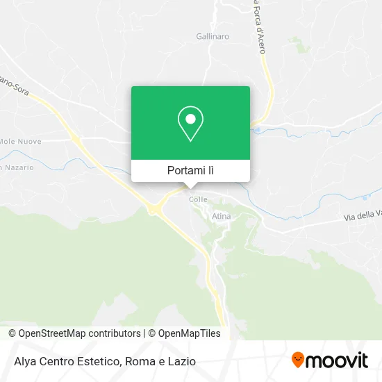 Mappa Alya Centro Estetico