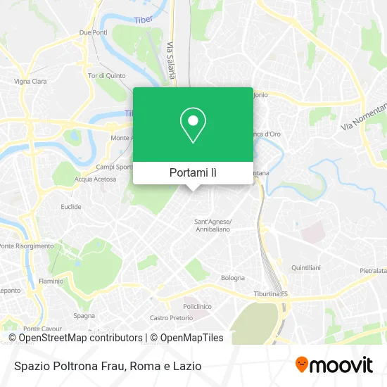 Mappa Spazio Poltrona Frau
