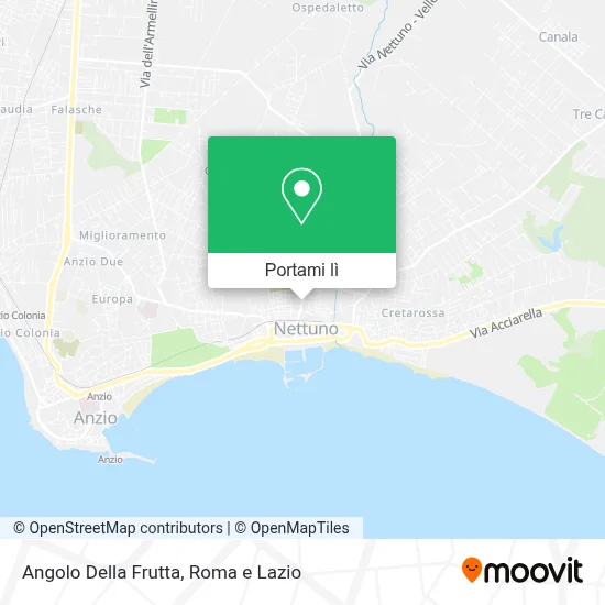 Mappa Angolo Della Frutta