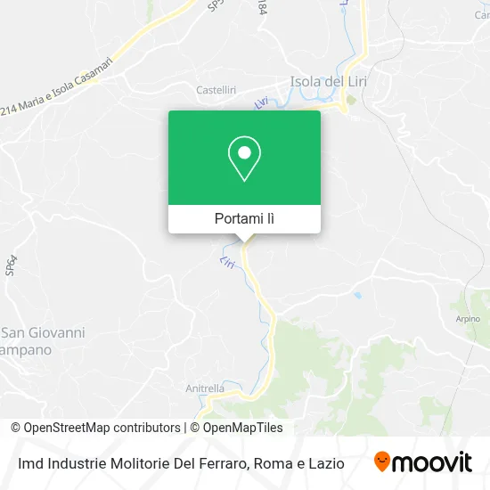 Mappa Imd Industrie Molitorie Del Ferraro