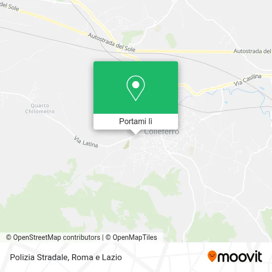 Mappa Polizia Stradale
