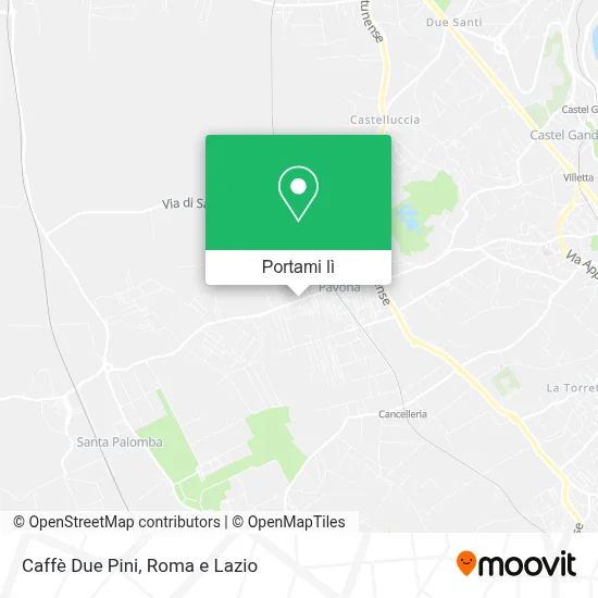 Mappa Caffè Due Pini