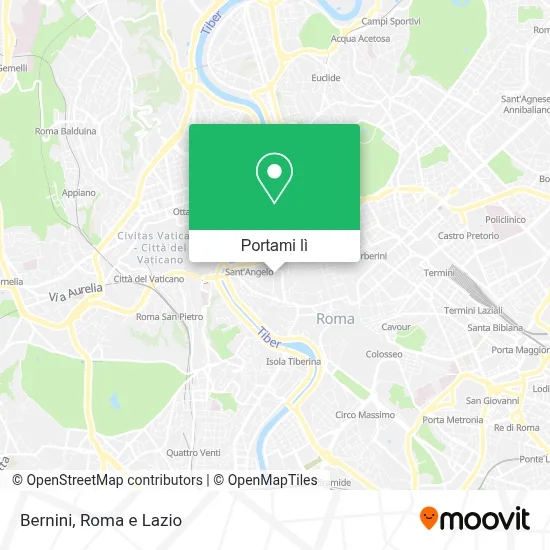 Mappa Bernini