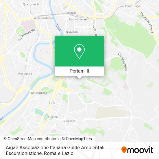 Mappa Aigae Associazione Italiana Guide Ambientali Escursionistiche