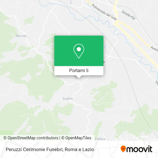 Mappa Peruzzi Cerimonie Funebri