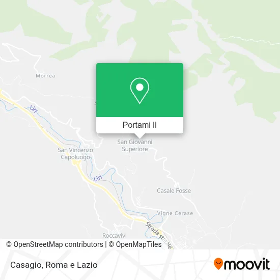 Mappa Casagio