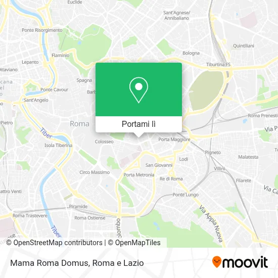 Mappa Mama Roma Domus