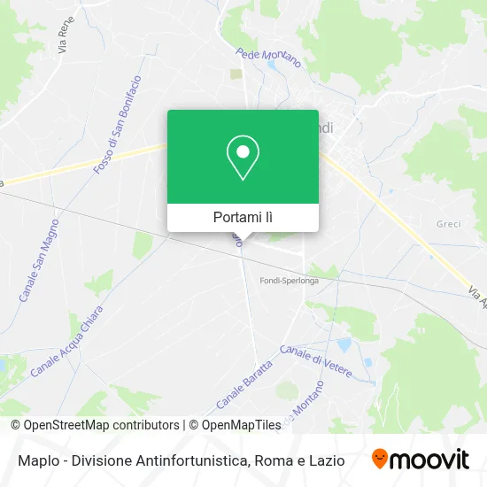 Mappa Maplo - Divisione Antinfortunistica