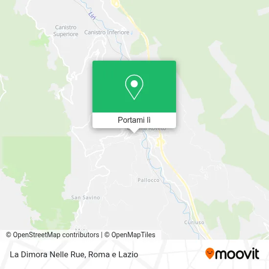 Mappa La Dimora Nelle Rue