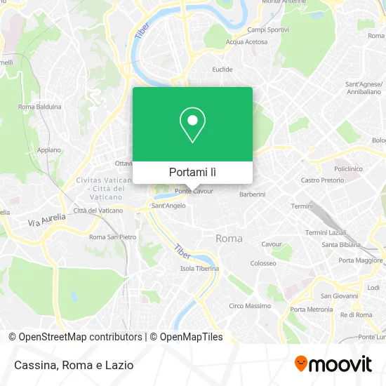 Mappa Cassina