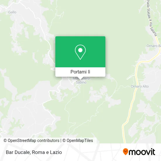 Mappa Bar Ducale