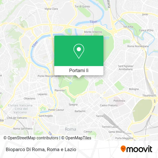 Mappa Bioparco Di Roma