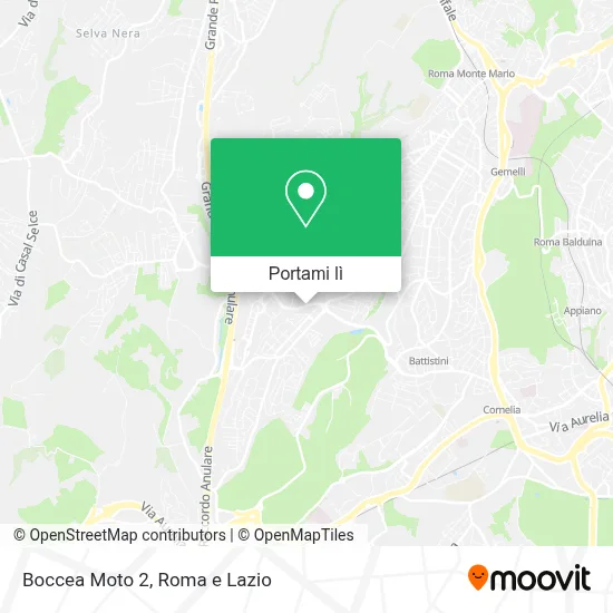 Mappa Boccea Moto 2