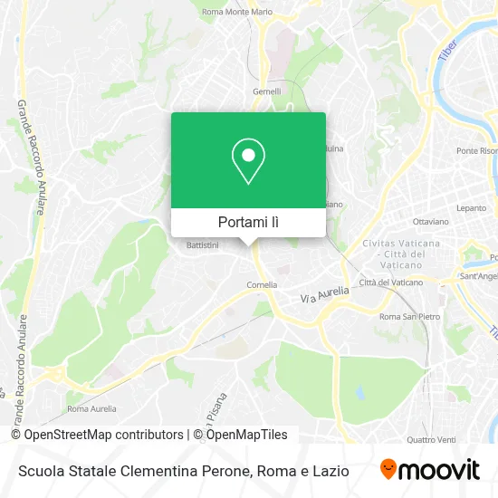 Mappa Scuola Statale Clementina Perone