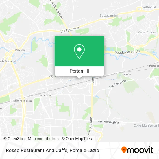 Mappa Rosso Restaurant And Caffe