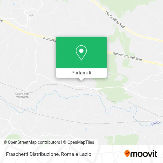 Mappa Fraschetti Distribuzione