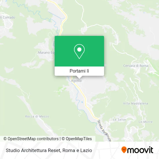 Mappa Studio Architettura Reset