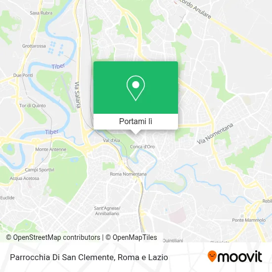 Mappa Parrocchia Di San Clemente