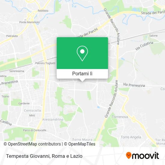Mappa Tempesta Giovanni