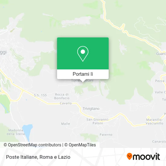 Mappa Poste Italiane