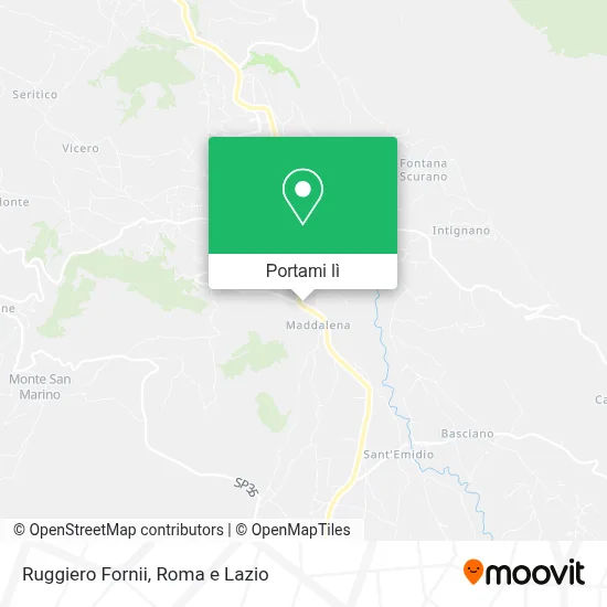 Mappa Ruggiero Fornii