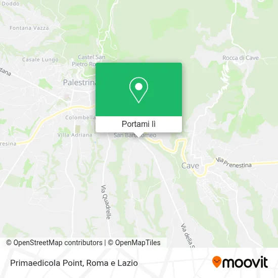 Mappa Primaedicola Point
