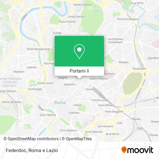 Mappa Federdoc