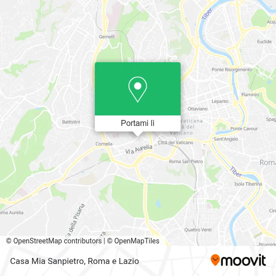 Mappa Casa Mia Sanpietro