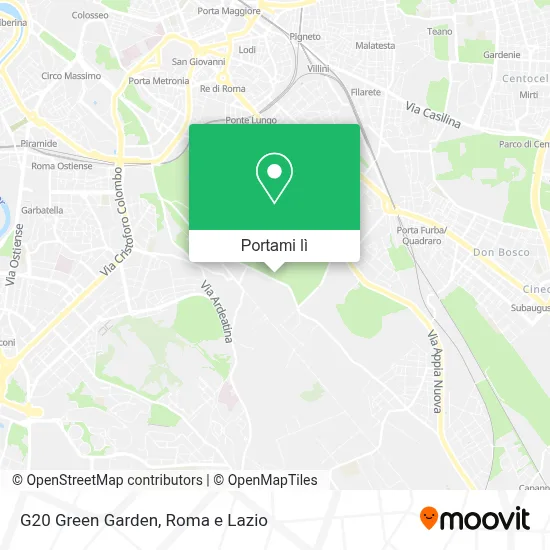 Mappa G20 Green Garden
