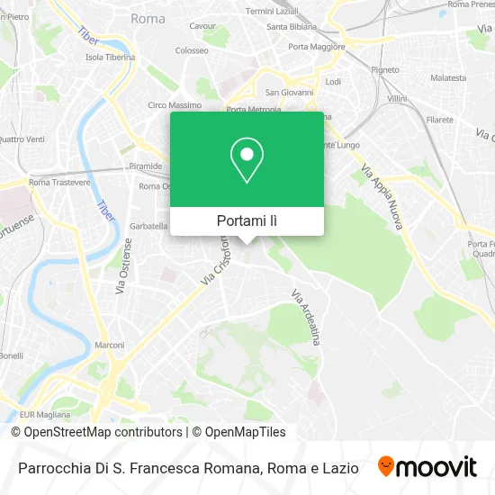 Mappa Parrocchia Di S. Francesca Romana