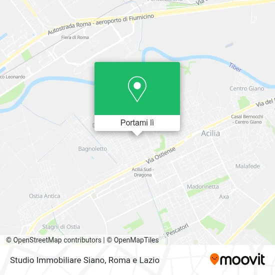 Mappa Studio Immobiliare Siano